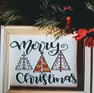Canvas Christmas art